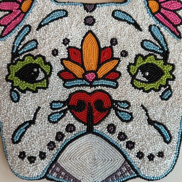 Tiana NY Beaded French Bulldog Bag NWT - Picture 2 of 6